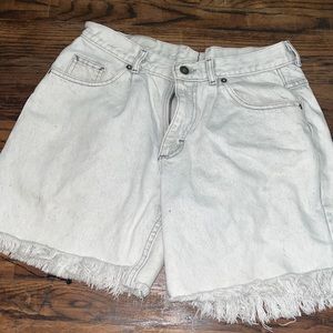 Vintage Lee denim shorts. High waisted